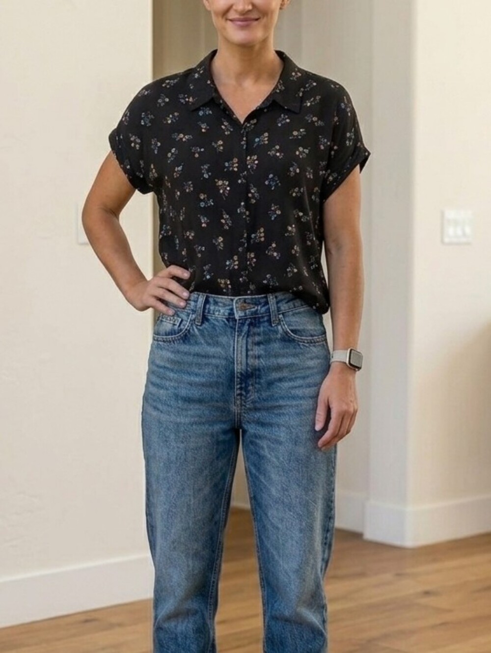 Hippie Rose Floral Shirt